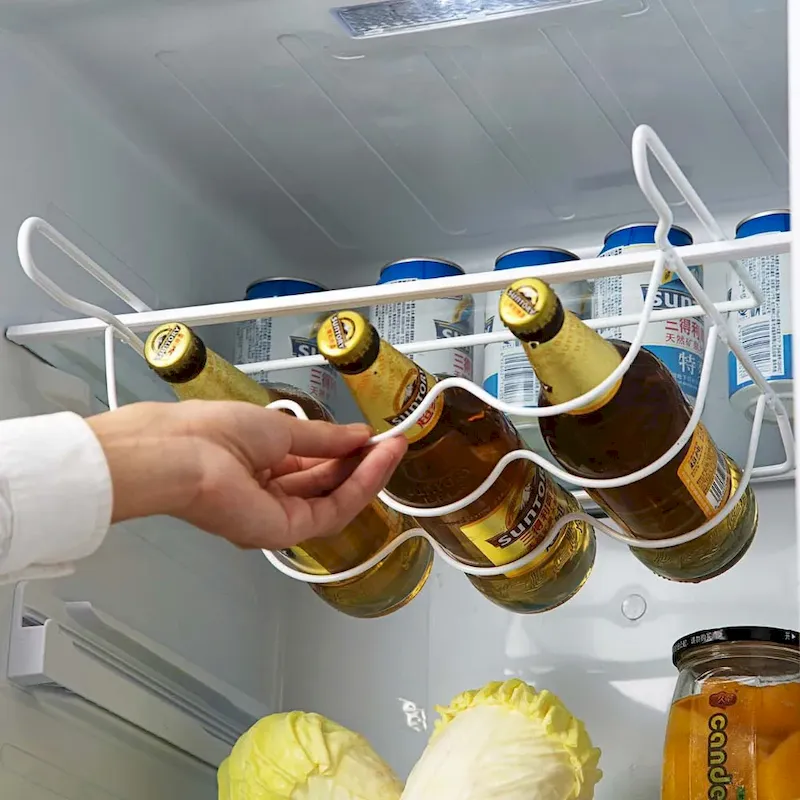 2025 love Fridge Bottle Holder Shelf - Organization