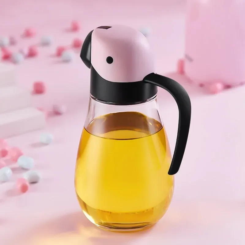 Parrot-Face Automatically Open Lid Cooking oil Container/ Dispenser first-class 2025 - Containers
